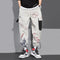Pantalones Harem con Estampado Floral en Puños
