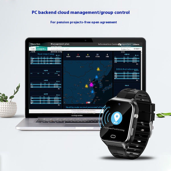 Reloj Inteligente GPS Localizador para Adultos Mayores - Antirrobo