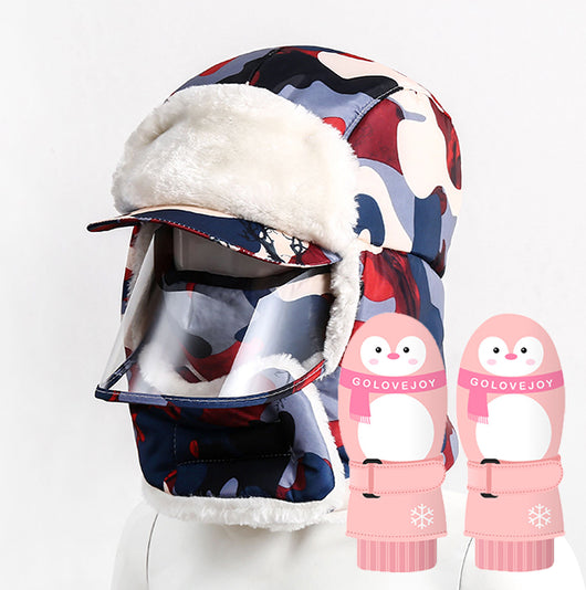 Gorro Térmico Infantil Lei Feng para Esquí y Protección contra el Frío - Image 12