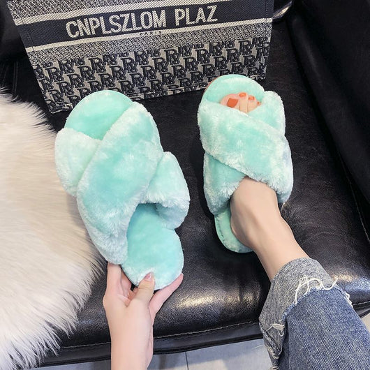 Pantuflas Familiares Antideslizantes de Algodón para Primavera y Otoño - Image 8