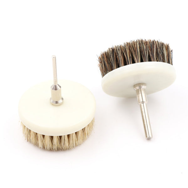 Cepillo Rotatorio 60mm para Limpieza Profunda de Cuero, Madera e Interiores