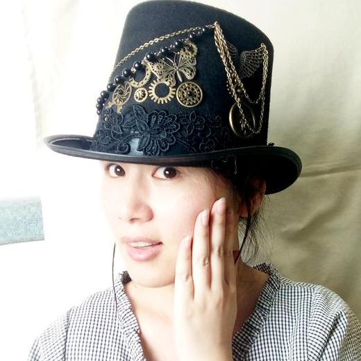 Sombrero Bombín Steampunk