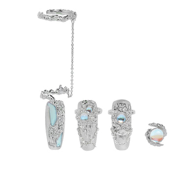 Anillo Abierto de Manicura con Personalidad de Moda - Image 14