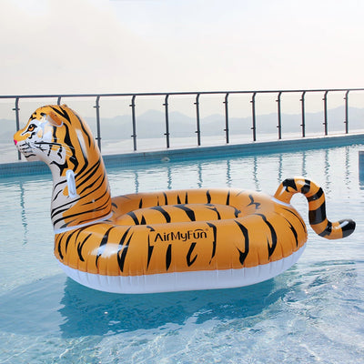 Flotador Inflable Tigre para Piscina y Playa - Image 2