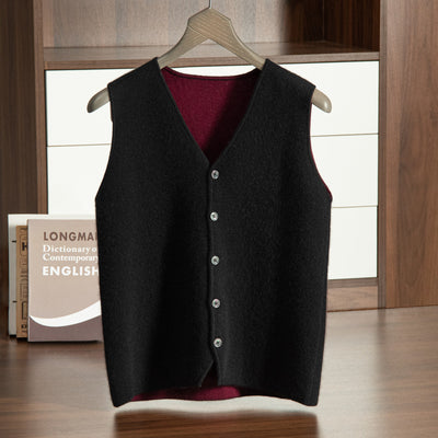 Chaleco de Punto Premium Cuello V para Hombre - Image 4