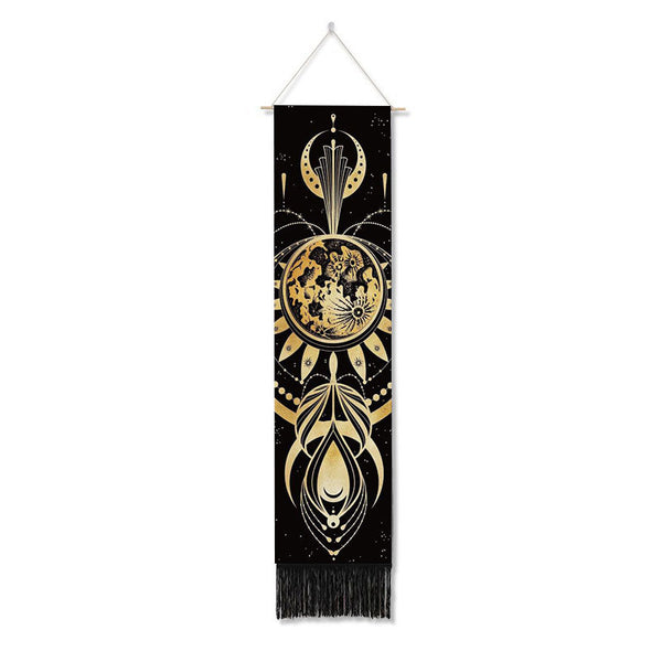 Tapiz Bohemio Chakras con Borlas - Decoración Mística para tu Hogar