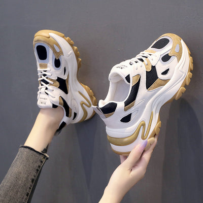 Zapatillas Casuales Estudiante con Diseño Retro y Combinación de Colores - Image 5