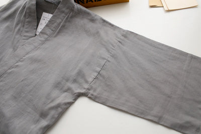 Pijama Kimono de Algodón Doble Gasa para Hombre - Image 7