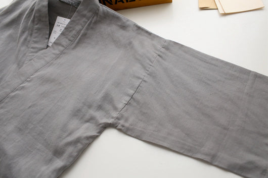 Pijama Kimono de Algodón Doble Gasa para Hombre - Image 7