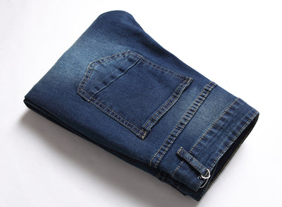 Pantalones Vaqueros Slim Fit Blancos Rotos para Hombre - Diseño Moderno Mate - Image 33