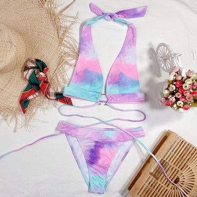 Bikini Tie-Dye Estilo Burst con Corte Moderno y Diseño Sexy - Image 7