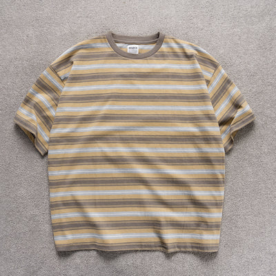 Camiseta Holgada de Rayas y Colores Pastel - Image 4