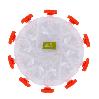 Set de 10 Bolsas Reutilizables para Almacenar Papillas y Jugos Naturales para Bebé - Image 3
