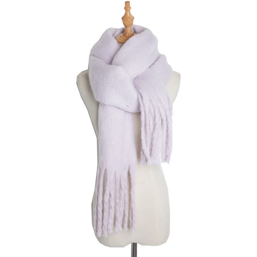 Bufanda Trenzada de Mohair Premium para Invierno - Suave y Abrigadora - Image 35