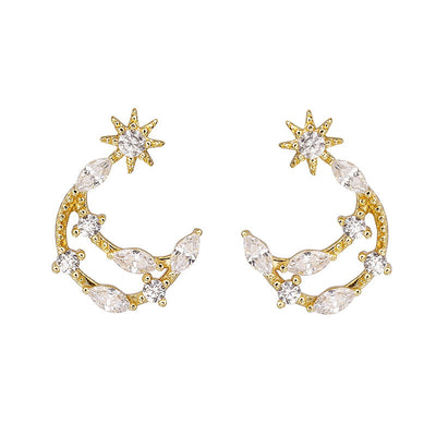 Aretes de Circonita Luna - Image 3