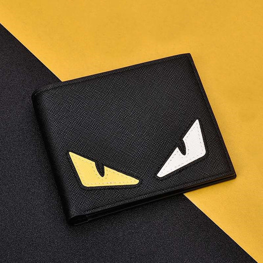 Billetera Corta para Hombre con Diseño de Punto de Cruz - Image 5