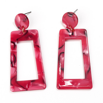 Aretes de Acrílico Estampado Leopardo - Image 26