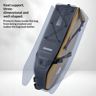 Bolsa Trasera Impermeable para Bicicleta de Larga Distancia - Image 3