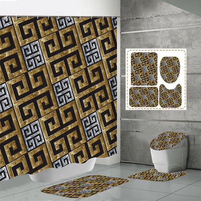 Cortina de Baño Impresa en 3D sin Perforaciones - Poliéster Premium - Image 10