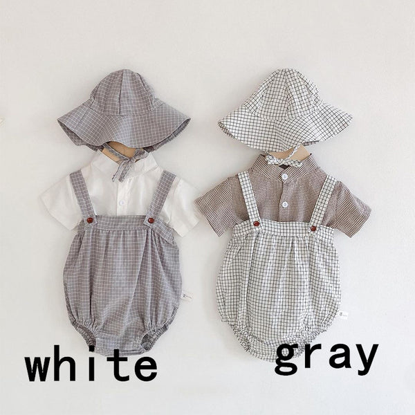 Traje Vaquero para Bebé con Tirantes - Enterizo Estilo Occidental - Image 2