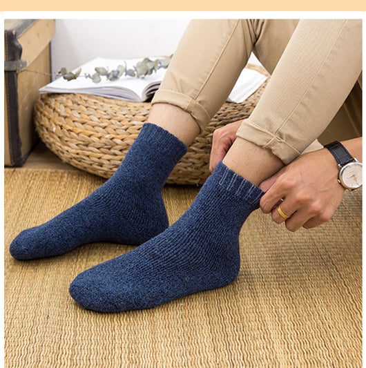 Calcetines Térmicos Largos para Hombre con Forro de Terciopelo y Lana - Image 23