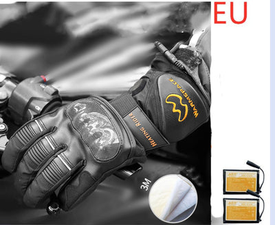 Guantes Térmicos Impermeables para Moto con Pantalla Táctil y Carga USB - Image 6