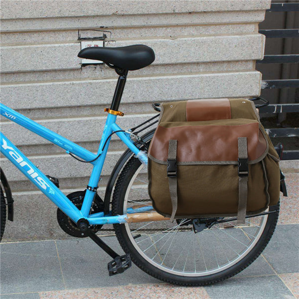 Bolsa Trasera para Bicicleta de Montaña - Asiento Posterior Expandible