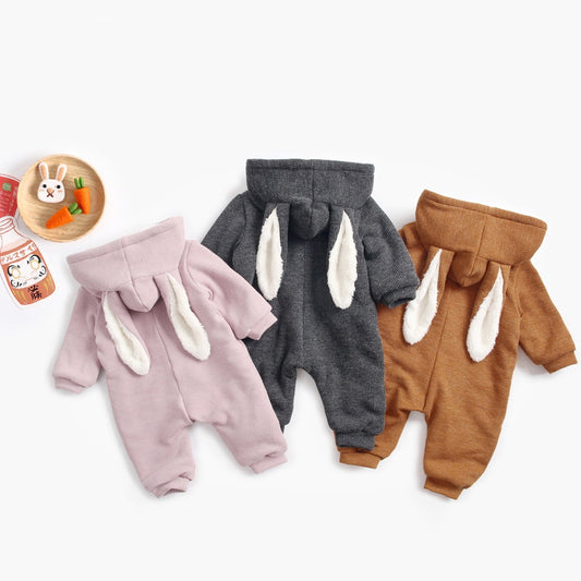 Mameluco Acolchado con Capucha para Bebé - Otoño e Invierno - Image 2