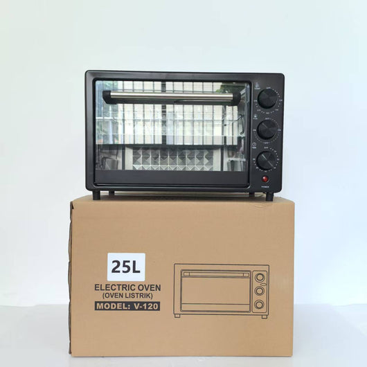 Horno Eléctrico Multifunción 25L con Doble Capa para el Hogar - Image 11