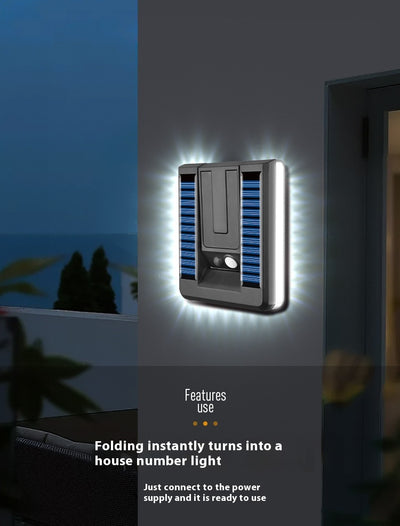 Lámpara Solar Inteligente Plegable para Muro Exterior con Sensor de Movimiento - Image 22