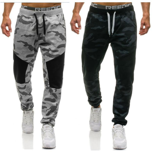 Pantalones Cargo Camuflaje con Cordón Ajustable - Image 2