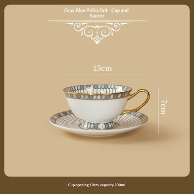 Juego de Taza y Plato de Cerámica Premium con Diseño Impreso - Image 17
