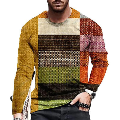 Playera Hombre Estampado 3D Digital Cuello Redondo Moda Contemporánea - Image 17