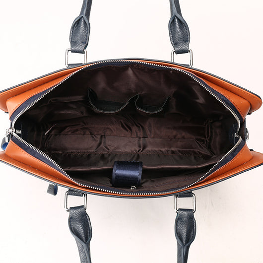 Bolso Bandolera de Cuero para Documentos Oficiales - Image 3
