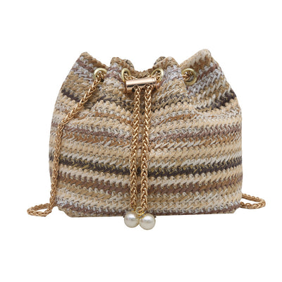 Bolsa de Playa Diamond con Cadena - Bolso Bandolera y Hombro para Mujer - Image 5