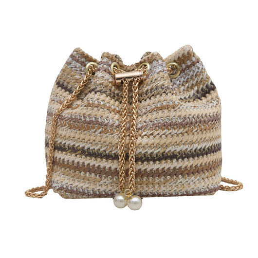 Bolsa de Playa Diamond con Cadena - Bolso Bandolera y Hombro para Mujer - Image 5