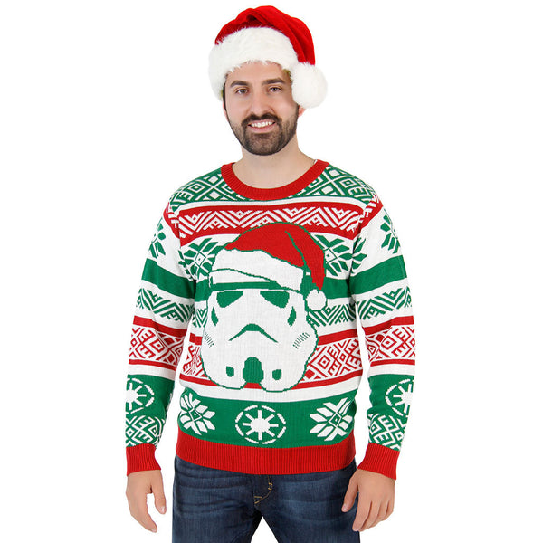 Suéter Navideño Estampado Santa para Pareja - Pullover Cómodo