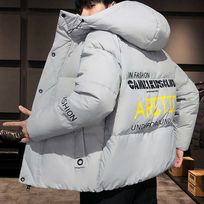Chaqueta Corta de Invierno para Hombre en Algodón Estilo Workwear - Image 6