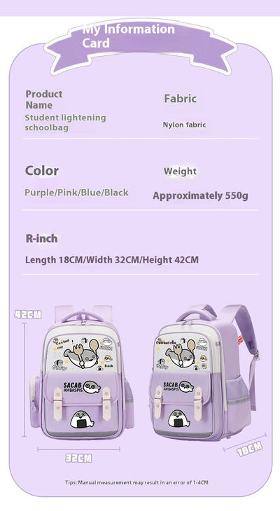 Mochila Escolar Ergonómica Turtle - Gran Capacidad y Alivio de Carga - Image 34