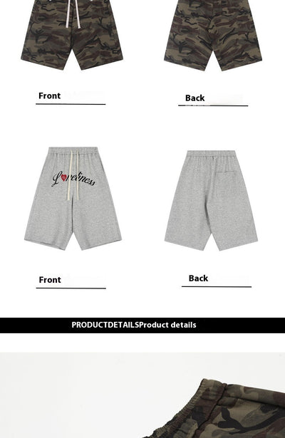 Pantalones Cortos Anchos Retro Verano - Estilo Casual y Cómodo - Image 9
