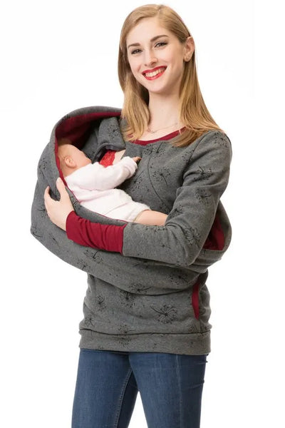 Sudadera con Capucha para Lactancia Materna - Manga Larga Mujer - Image 11