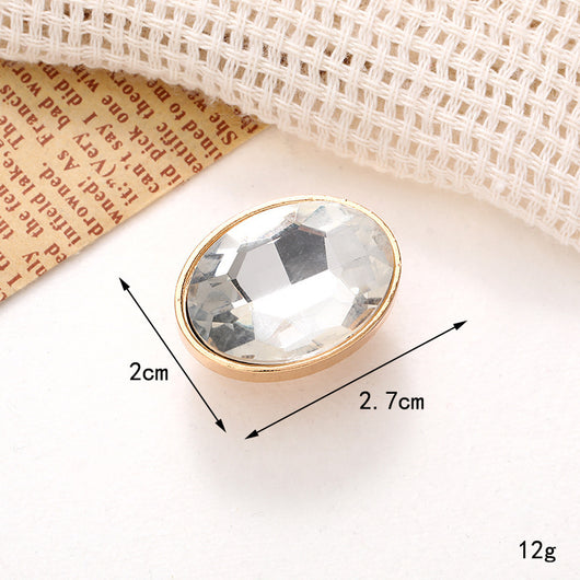 Adornos de Cristal Brillante para Zapatos - Accesorios DIY Estilo Clásico con Flor de Perla - Image 78