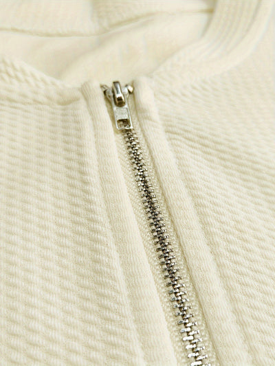 Traje Ejecutivo Hombre con Cuello Mao, Cierre de Cremallera y Pantalón Corto - Image 11