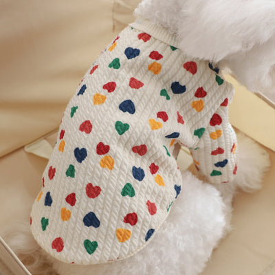 Suéter Cardigan con Botones para Perros Pequeños - Abrigo Otoño Invierno - Image 2