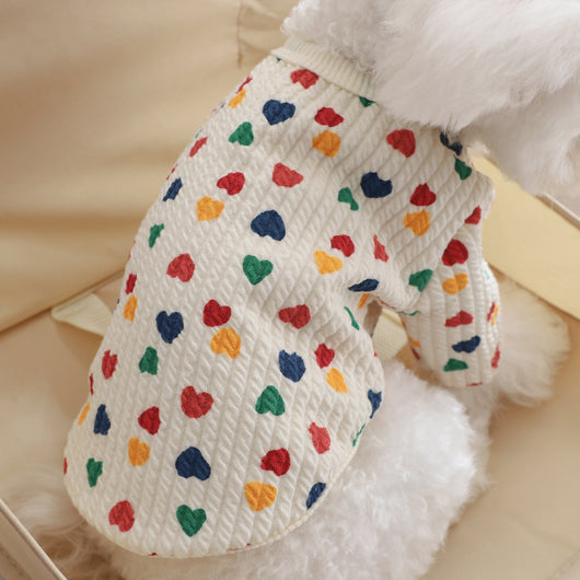 Suéter Cardigan con Botones para Perros Pequeños - Abrigo Otoño Invierno - Image 2