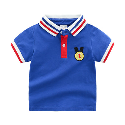 Polo Infantil de Manga Corta con Solapa Clásica - Image 6