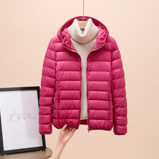 Chaqueta Acolchada Corta para Mujer - Ligera y Cálida - Image 2
