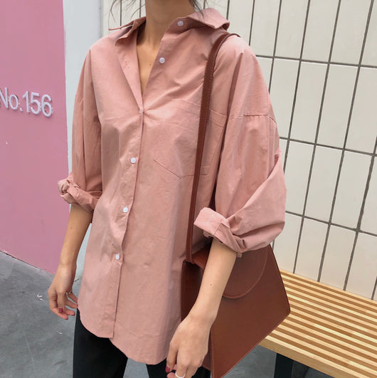 Blusa Blanca Retro Francesa para Mujer - Primavera y Otoño - Image 3
