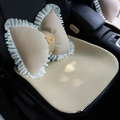 Cojín de Asiento Transpirable de Algodón Puro con Diseño de Auto Infantil - Image 3