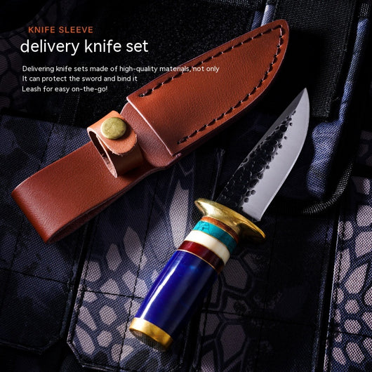 Cuchillo de Supervivencia Portátil para Aventuras al Aire Libre - Image 2